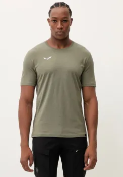 Salewa tricou sport Eagle Vocab culoarea verde, uni, 00.0000029198 imagine