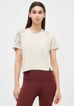 Salewa tricou sport Lavaredo Hemp culoarea bej imagine