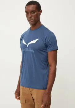 Salewa tricou sport Solidlogo cu imprimeu imagine