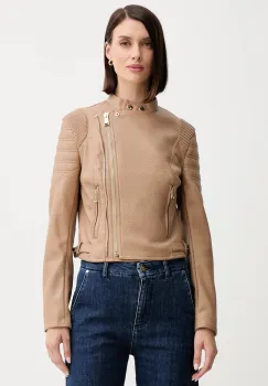 Samsoe Samsoe geaca biker de piele imagine