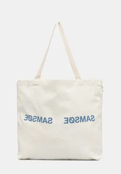 Samsoe Samsoe geanta FRINKA culoarea bej, F20300113 imagine