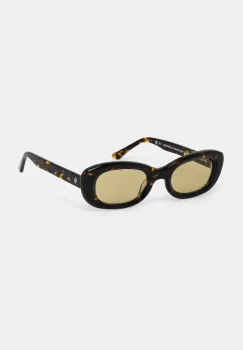 Samsoe Samsoe ochelari de soare SAMAEVE culoarea galben, U25100009 imagine