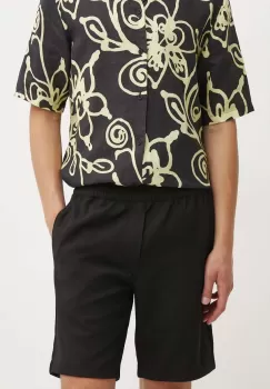 Samsoe Samsoe pantaloni scurti barbati, culoarea bej imagine
