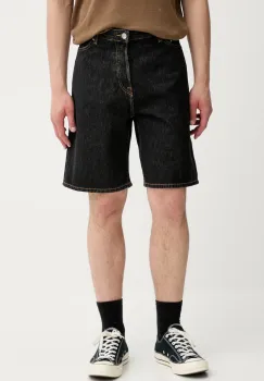 Samsoe Samsoe pantaloni scurti jeans SAEDDIE culoarea gri, M25200086 imagine