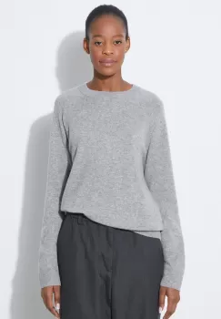 Samsoe Samsoe pulover de casmir culoarea gri, light imagine