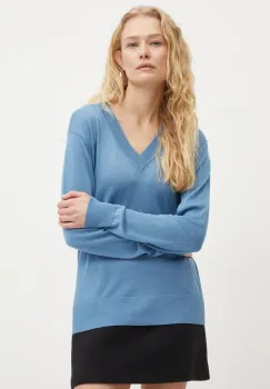 Samsoe Samsoe pulover de lana SACANDICE femei, light, F24400087 imagine