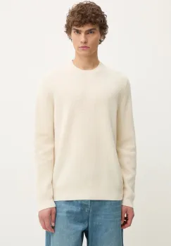 Samsoe Samsoe pulover SAISAKS barbati, culoarea bej, M24300015 imagine