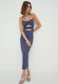 Samsoe Samsoe rochie midi, mulata imagine