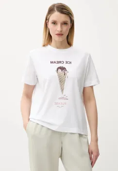 Samsoe Samsoe tricou din bumbac SACAMINO culoarea alb, F25200025 imagine