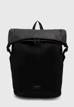 Sandqvist rucsac Alfred culoarea negru, mare, uni imagine