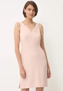 Sandro Ferrone rochie culoarea bej, mini, mulata, SFS21XBDNEWYORK imagine