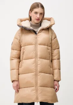 Save The Duck geaca BELLA culoarea bej, de iarna, D42414W.LOVE21 imagine