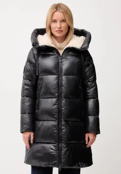 Save The Duck geaca BELLA culoarea negru, de iarna, D42414W.LOVE21 imagine