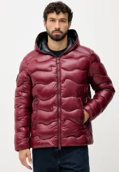 Save The Duck geaca CHET culoarea bordo, de iarna, D32390M.LOVE21 imagine