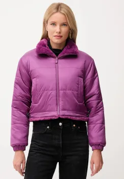 Save The Duck geaca cu doua fete YUKI culoarea violet, de iarna, D32492W.FURY21 imagine