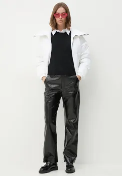 Save The Duck geaca HINA femei, culoarea alb, de iarna, oversize, D31318W.COFY19 imagine