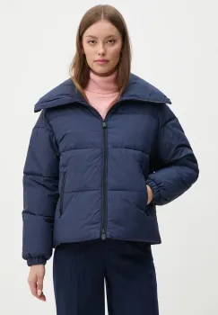 Save The Duck geaca HINA femei, culoarea albastru marin, de iarna, oversize, D31318W.COFY19 imagine