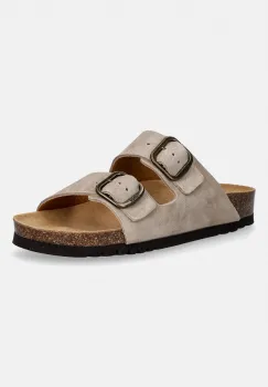 Scholl papuci din piele JOSEPHINE imagine