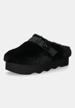 Scholl papuci GRETA culoarea negru, cu platforma, F318371004 imagine