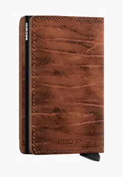 Secrid portofel culoarea bordo, Portfel Secrid Slimwallet Dutch Martin Whiskey SDM-WHISKEY imagine