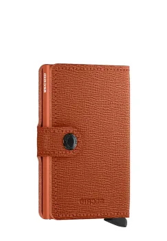 Secrid portofel de piele CRISPLE culoarea negru imagine