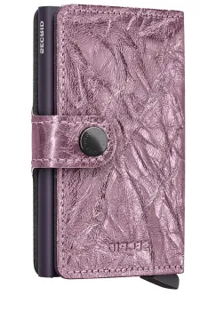 Secrid portofel de piele CRUNCH culoarea auriu, MCr-Gold imagine