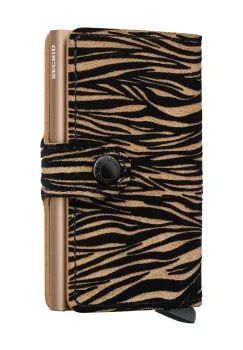 Secrid portofel de piele culoarea bej, MZe-Beige imagine