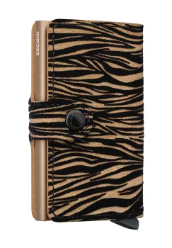 Secrid portofel de piele culoarea bej, MZe-Beige imagine