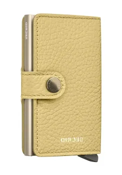 Secrid portofel de piele culoarea galben, MPe-Butter Yellow imagine
