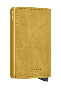 Secrid portofel de piele culoarea galben, SV-Yellow imagine