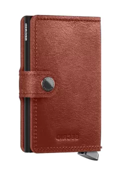 Secrid portofel de piele culoarea maro, MBc-Brown imagine