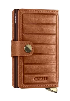 Secrid portofel de piele culoarea maro, MEl-Cognac imagine