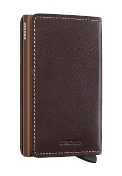 Secrid portofel de piele culoarea maro, SO-Chocolate imagine