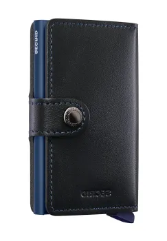 Secrid portofel de piele culoarea negru, M-Black-Navy imagine