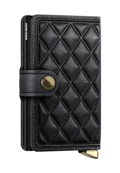 Secrid portofel de piele culoarea negru, MEd-Black imagine