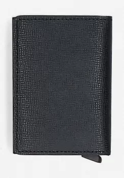 Secrid portofel de piele culoarea negru SC.BLACK-BLACK imagine