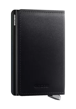Secrid portofel de piele culoarea negru, SDu-Black imagine