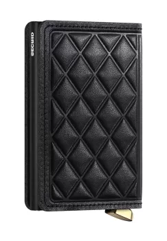 Secrid portofel de piele culoarea negru, SEd-Black imagine