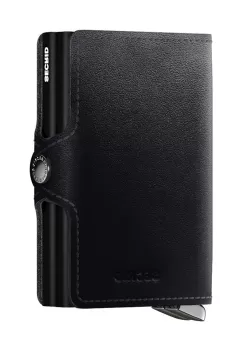 Secrid portofel de piele culoarea negru, TDu-Black imagine