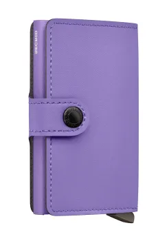 Secrid portofel de piele culoarea violet, MYp-Lilac imagine