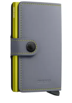 Secrid portofel de piele MATTE culoarea negru imagine