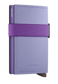 Secrid portofel de piele MATTE culoarea violet imagine