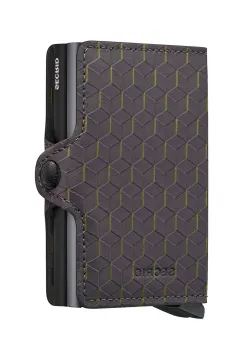 Secrid portofel de piele OPTICAL culoarea gri imagine