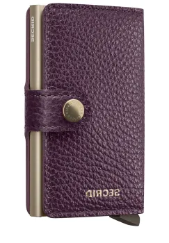 Secrid portofel de piele PEBBLE culoarea bej, MPe-Cappuccino imagine