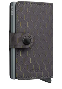 Secrid portofel OPTICAL culoarea negru, Portfel Secrid Miniwallet Optical MOP-BLACK-TITANIUM imagine