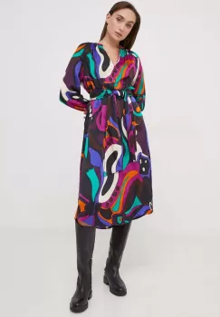 Seidensticker rochie midi, evazati imagine