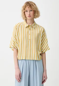 Sessun bluza tip camasa de dama cu vascoza imagine