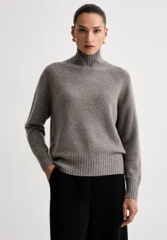Seventy Venezia pulover cu guler inalt de dama din casmir imagine