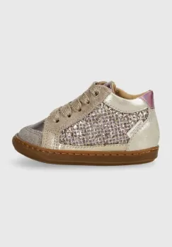 Shoo Pom pantofi copii culoarea auriu imagine