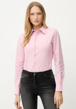 Silvian Heach camasa DILEGE culoarea roz, cu guler clasic, slim, GPA25345CA imagine